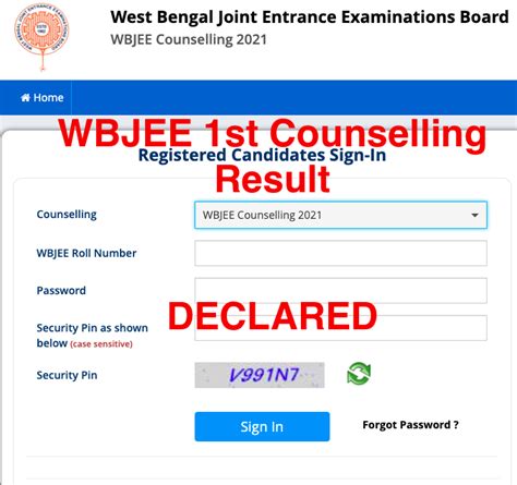 wbjee counselling 2023 download